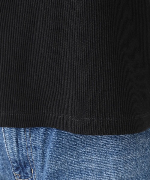 A part by(アパートバイ)の「ドッキングパフプルオーバー_6分袖 276087(Tシャツ/カットソー・レディース・ブラック/オフホワイト/ブラック系その他2・FREE)」の9枚目の写真