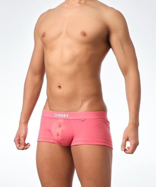 TOOT（トゥート）の「TRUNKS/Cherry Smile Trunks（トランクス・メンズ・ホワイト/ピンク/ライトグリーン・SMALL/MEDIUM/LARGE/X-LARGE）」の4枚目の写真