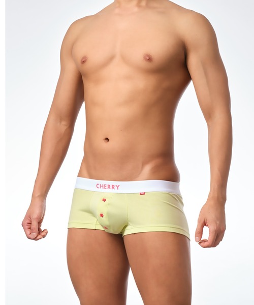 TOOT（トゥート）の「TRUNKS/Cherry Smile Trunks（トランクス・メンズ・ホワイト/ピンク/ライトグリーン・SMALL/MEDIUM/LARGE/X-LARGE）」の6枚目の写真