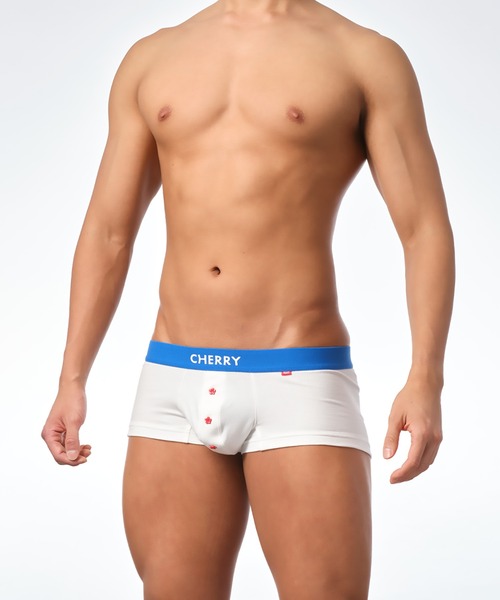 TOOT（トゥート）の「TRUNKS/Cherry Smile Trunks（トランクス・メンズ・ホワイト/ピンク/ライトグリーン・SMALL/MEDIUM/LARGE/X-LARGE）」の8枚目の写真