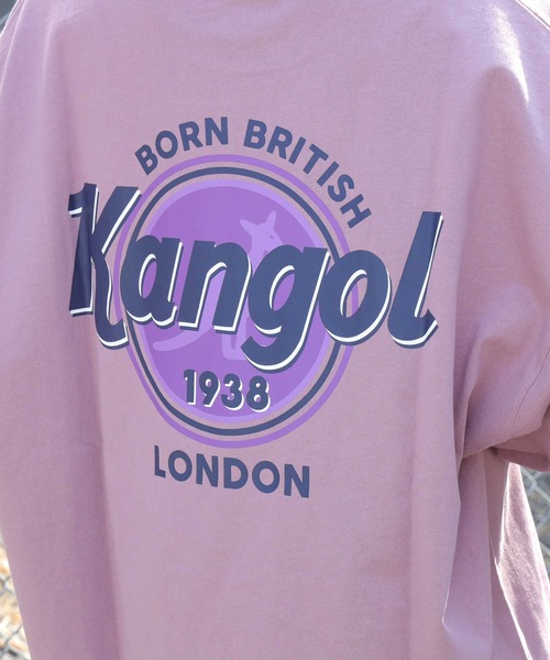 KANGOL（カンゴール）の「【KANGOL】バックロゴＴシャツ（Tシャツ/カットソー・レディース・ピンク/ベージュ・L/M）」の9枚目の写真