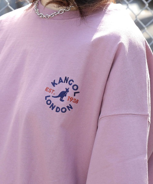 KANGOL（カンゴール）の「【KANGOL】バックロゴＴシャツ（Tシャツ/カットソー・レディース・ピンク/ベージュ・L/M）」の11枚目の写真
