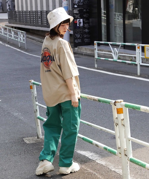 KANGOL（カンゴール）の「【KANGOL】バックロゴＴシャツ（Tシャツ/カットソー・レディース・ピンク/ベージュ・L/M）」の15枚目の写真