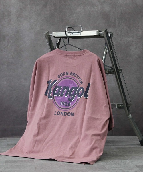 KANGOL（カンゴール）の「【KANGOL】バックロゴＴシャツ（Tシャツ/カットソー・レディース・ピンク/ベージュ・L/M）」の18枚目の写真