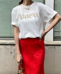 DouDou | 【WEB限定】Anew プリントTEE(Tシャツ/カットソー)