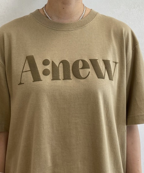 DouDou（ドゥドゥ）の「【WEB限定】Anew プリントTEE（Tシャツ/カットソー・レディース・チャコールグレー/オフホワイト/カーキ・FREE）」の21枚目の写真