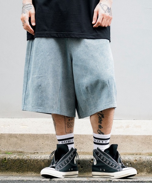 Subciety（サブサエティ）の「DENIM SHORTS（デニムパンツ・メンズ・ブルー/ブラック/ワンウォッシュ・MEDIUM/LARGE/X-LARGE）」の3枚目の写真