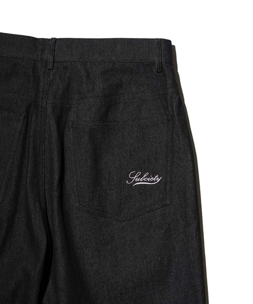 Subciety（サブサエティ）の「DENIM SHORTS（デニムパンツ・メンズ・ブルー/ブラック/ワンウォッシュ・MEDIUM/LARGE/X-LARGE）」の8枚目の写真