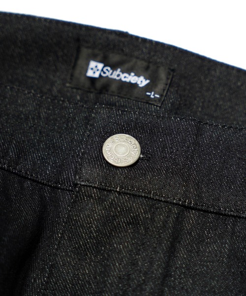 Subciety（サブサエティ）の「DENIM SHORTS（デニムパンツ・メンズ・ブルー/ブラック/ワンウォッシュ・MEDIUM/LARGE/X-LARGE）」の9枚目の写真