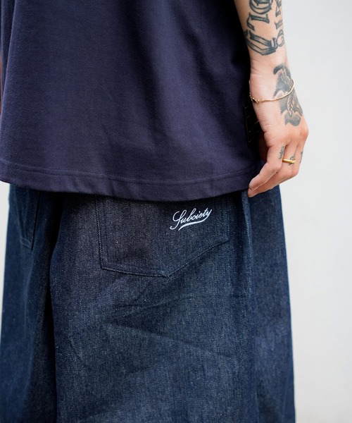 Subciety（サブサエティ）の「DENIM SHORTS（デニムパンツ・メンズ・ブルー/ブラック/ワンウォッシュ・MEDIUM/LARGE/X-LARGE）」の13枚目の写真