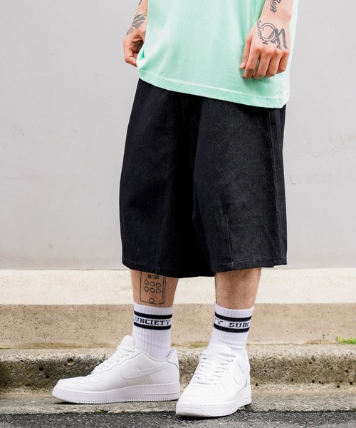Subciety（サブサエティ）の「DENIM SHORTS（デニムパンツ・メンズ・ブルー/ブラック/ワンウォッシュ・MEDIUM/LARGE/X-LARGE）」の15枚目の写真