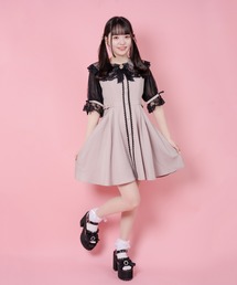 ROJITA | サイドハートバックルビック衿ワンピース(ワンピース)