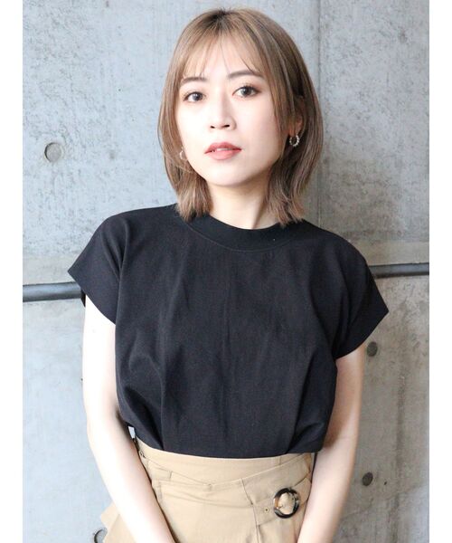 MURUA(ムルーア)の「ヘムタックタンクトップ(タンクトップ・レディース・ブラック/モカ/ホワイト/ダークグリーン/ベージュ・FREE)」の17枚目の写真