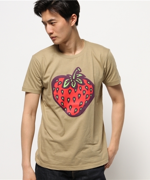 BEAMS（ビームス）の「insane / ストロベリーTee（Tシャツ/カットソー