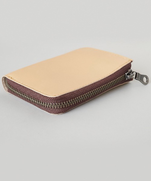 NO ID.(ノーアイディ)の「mko10573- コンパクトZIPウォレット 財布(財布・メンズ・ベージュ/ライトグレー/ブラック・ONE SIZE)」の4枚目の写真