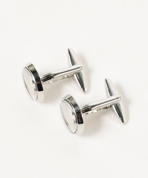 BEAMS F（ビームスエフ）の「elizabeth parker / スクルゥー カフリンクス（カフリンクス・メンズ・ブルー/ホワイト・ONE SIZE）」の6枚目の写真