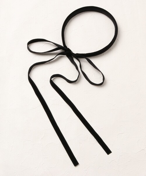 OPAQUE.CLIP（オペークドットクリップ）の「◆ベロアリボンカチューシャ（その他ヘアアクセサリー・レディース・ブラック/ダークブラウン/オリーブ・00）」の18枚目の写真