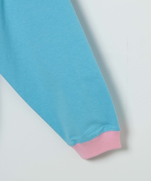 WEGO（ウィゴー）の「WEGO/ヘビーウエイト レトロロゴロンT（Tシャツ/カットソー・メンズ・ホワイト/サックスブルー/グリーン・MEDIUM/LARGE）」の13枚目の写真