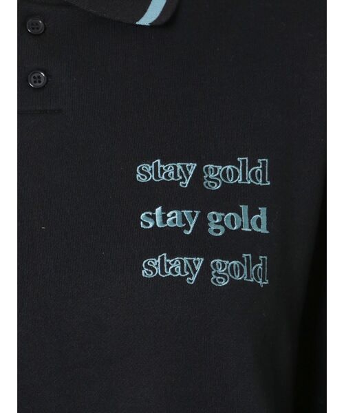 jouetie（ジュエティ）の「ルーズポロカラープルオーバー（ポロシャツ・レディース・ブラック/レッド/パープル・MEDIUM）」の15枚目の写真