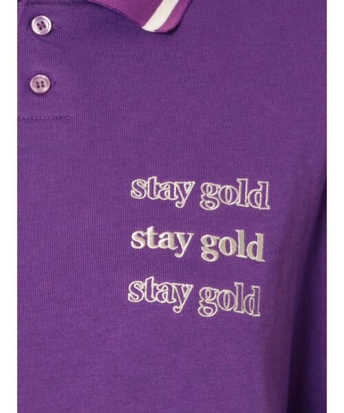 jouetie（ジュエティ）の「ルーズポロカラープルオーバー（ポロシャツ・レディース・ブラック/レッド/パープル・MEDIUM）」の17枚目の写真