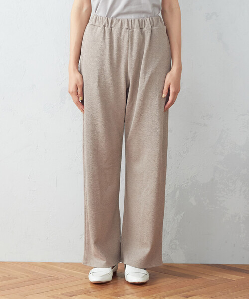 COMME CA ISM(コムサイズム)の「ワッシャー加工 ポケット付きパンツ(その他パンツ・レディース・ブラック/ブラウン・M/L)」の9枚目の写真