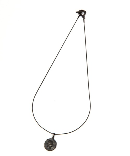 GLOBAL WORK（グローバルワーク）の「ステンレスコインネックレス/UNISEXアクセサリー/299723（ネックレス・レディース・ブラック/シルバー/ゴールド・FREE）」の4枚目の写真