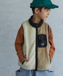 PAIRMANON STREET | 【PAIRMANON STREET】【ふわふわボア】クレイジーカラーボアベスト(ベスト)
