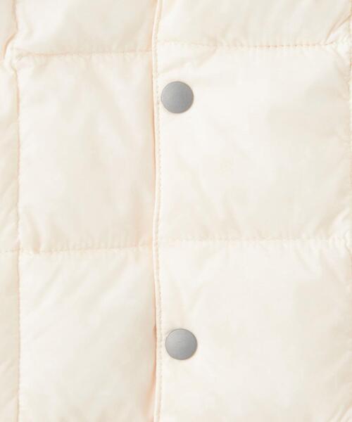 TAION（タイオン）の「＜TAION＞ Vネック ボタン ベスト 110-140cm（ダウンベスト・キッズ・ブラック/オリーブ/オフホワイト/ダークグレー/ライトブルー・110cm/140cm/120cm/130cm）」の14枚目の写真