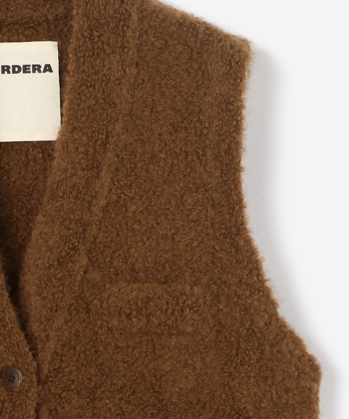 Bshop（ビショップ）の「CORDERA | ブークレニットベスト WOMEN