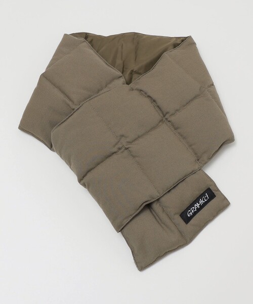 【SHIPS別注】GRAMICCI×TAION:〈手洗い可能〉ダウンマフラー