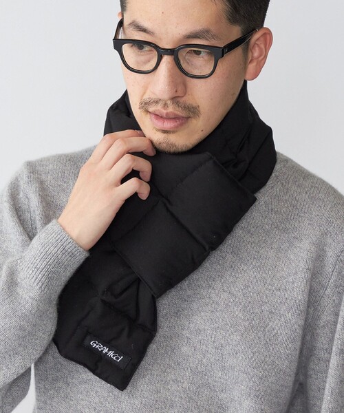 【SHIPS別注】GRAMICCI×TAION:〈手洗い可能〉ダウンマフラー