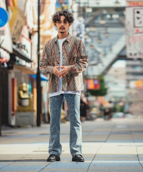 improves(インプローブス)の「【improves】フェイクスウェード 総柄 シャツジャケット(その他アウター・メンズ・ホワイト/ブラック/ネイビー/グレー/ワインレッド・MEDIUM/LARGE/X-LARGE)」の21枚目の写真