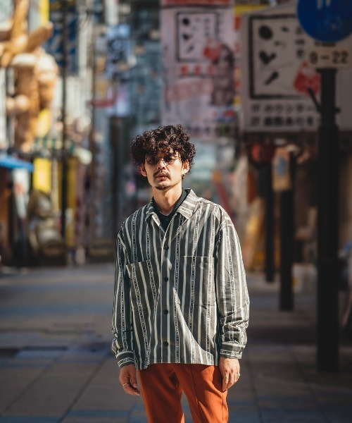 improves(インプローブス)の「【improves】フェイクスウェード 総柄 シャツジャケット(その他アウター・メンズ・ホワイト/ブラック/ネイビー/グレー/ワインレッド・MEDIUM/LARGE/X-LARGE)」の6枚目の写真