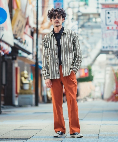 improves(インプローブス)の「【improves】フェイクスウェード 総柄 シャツジャケット(その他アウター・メンズ・ホワイト/ブラック/ネイビー/グレー/ワインレッド・MEDIUM/LARGE/X-LARGE)」の10枚目の写真