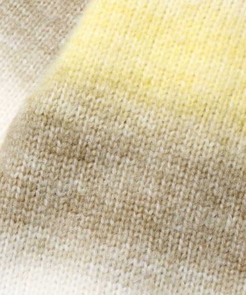 one way（ワンウェイ）の「グラデーションハイネックニット（ニット/セーター・レディース・ライトグリーン/イエロー/ブラック・FREE）」の10枚目の写真