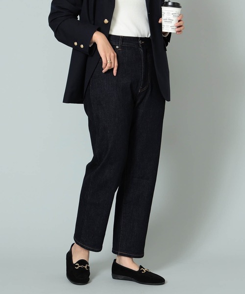BeAMS DOT(ビームスドット)の「【WEB限定/UNISEX】BeAMS DOT / ストレート デニムパンツ(デニムパンツ・メンズ・インディゴブルー・M-Short/XL-Long/XS-Long/L-Regular/XS-Short/M-Long/M-Regular/XS-Regular/L-Short/S-Regular/XL-Short/S-Short/L-Long/S-Long/XL-Regular)」の5枚目の写真
