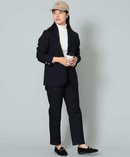 BeAMS DOT(ビームスドット)の「【WEB限定/UNISEX】BeAMS DOT / ストレート デニムパンツ(デニムパンツ・メンズ・インディゴブルー・M-Short/XL-Long/XS-Long/L-Regular/XS-Short/M-Long/M-Regular/XS-Regular/L-Short/S-Regular/XL-Short/S-Short/L-Long/S-Long/XL-Regular)」の9枚目の写真