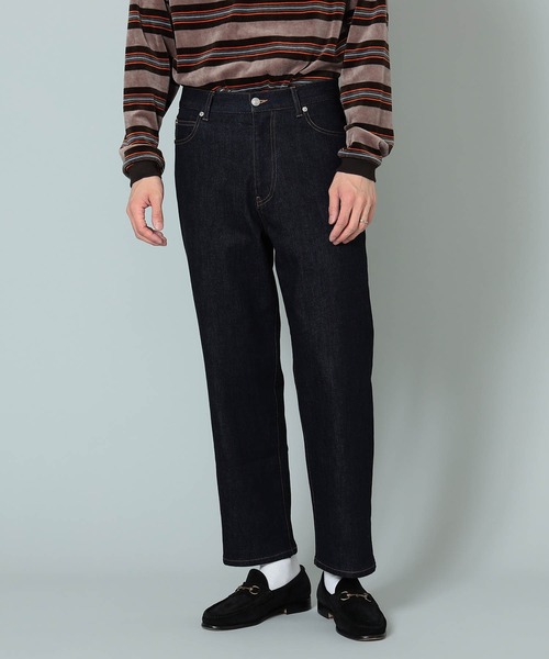 BeAMS DOT(ビームスドット)の「【WEB限定/UNISEX】BeAMS DOT / ストレート デニムパンツ(デニムパンツ・メンズ・インディゴブルー・M-Short/XL-Long/XS-Long/L-Regular/XS-Short/M-Long/M-Regular/XS-Regular/L-Short/S-Regular/XL-Short/S-Short/L-Long/S-Long/XL-Regular)」の13枚目の写真