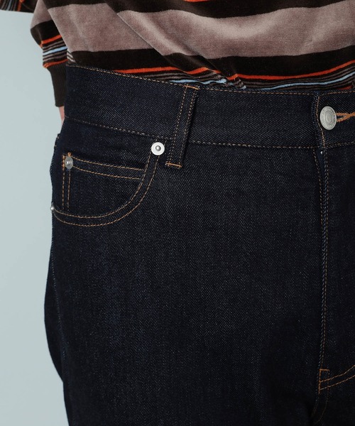 BeAMS DOT(ビームスドット)の「【WEB限定/UNISEX】BeAMS DOT / ストレート デニムパンツ(デニムパンツ・メンズ・インディゴブルー・M-Short/XL-Long/XS-Long/L-Regular/XS-Short/M-Long/M-Regular/XS-Regular/L-Short/S-Regular/XL-Short/S-Short/L-Long/S-Long/XL-Regular)」の19枚目の写真