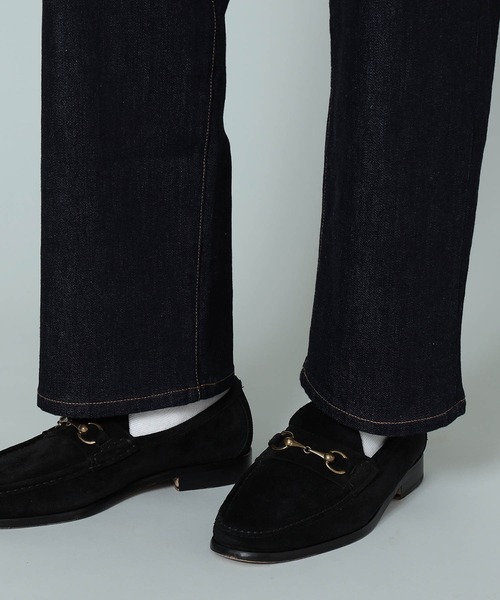 BeAMS DOT(ビームスドット)の「【WEB限定/UNISEX】BeAMS DOT / ストレート デニムパンツ(デニムパンツ・メンズ・インディゴブルー・M-Short/XL-Long/XS-Long/L-Regular/XS-Short/M-Long/M-Regular/XS-Regular/L-Short/S-Regular/XL-Short/S-Short/L-Long/S-Long/XL-Regular)」の20枚目の写真