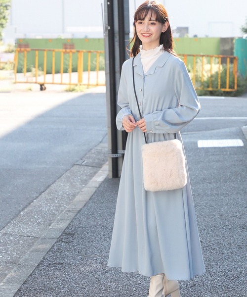 Honeys（ハニーズ）の「開襟ワンピース（ワンピース）」 - WEAR