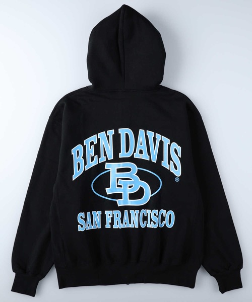 BEN DAVIS（ベンデイビス）の「【BEN DAVIS】ジップフーディー（パーカー・メンズ・グリーン/ブラック/ライトグレー・XL/M/L）」の16枚目の写真