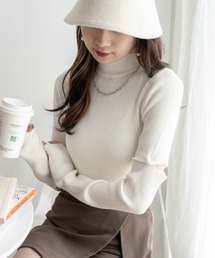 WEGO | WEGO/ハイネックアームウォーマーニット(ニット/セーター)