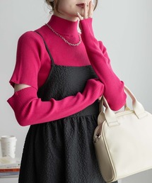 WEGO | WEGO/ハイネックアームウォーマーニット(ニット/セーター)