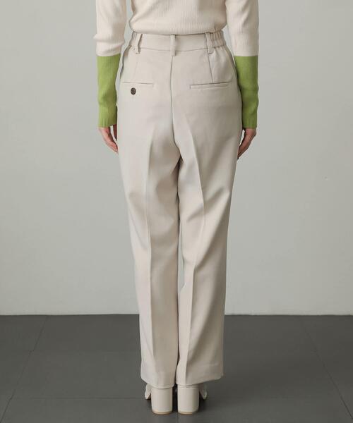 SENSE OF PLACE by URBAN RESEARCH（センスオブプレイスバイアーバンリサーチ）の「ウールライクワイドストレートパンツ（スラックス・レディース・アイボリー/グリーン/ブラウン/ベージュ系その他/チャコールグレー・SMALL/MEDIUM/X-SMALL/LARGE/TALL）」の17枚目の写真