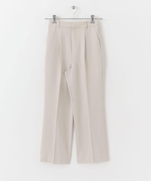 SENSE OF PLACE by URBAN RESEARCH（センスオブプレイスバイアーバンリサーチ）の「ウールライクワイドストレートパンツ（スラックス・レディース・アイボリー/グリーン/ブラウン/ベージュ系その他/チャコールグレー・SMALL/MEDIUM/X-SMALL/LARGE/TALL）」の22枚目の写真