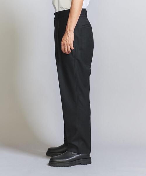 Thingless（シングレス）の「＜Thingless＞ WIDE 1PLEATS PANTS/パンツ（スラックス・メンズ・ダークブラウン/ブラック・S/M/L）」の19枚目の写真