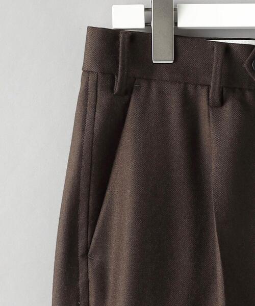 Thingless（シングレス）の「＜Thingless＞ WIDE 1PLEATS PANTS/パンツ（スラックス・メンズ・ダークブラウン/ブラック・S/M/L）」の13枚目の写真