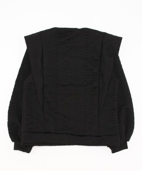 IAMUSE（アイアミューズ）の「デザインキルティングトップス S0813【IAMUSE】（その他トップス・レディース・ブラック・FREE）」の12枚目の写真