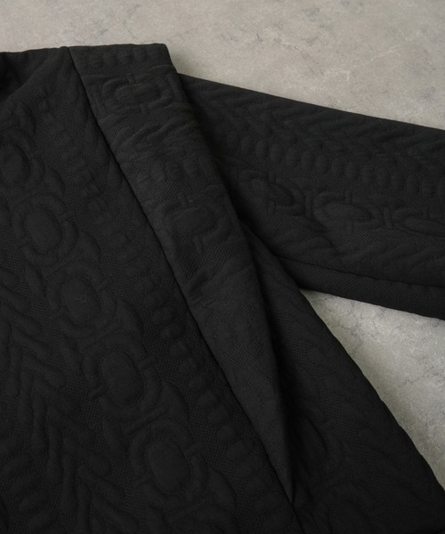 IAMUSE（アイアミューズ）の「デザインキルティングトップス S0813【IAMUSE】（その他トップス・レディース・ブラック・FREE）」の9枚目の写真